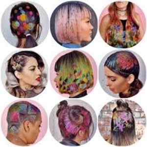 Janine Ker氏の手がけたグラフィティヘア